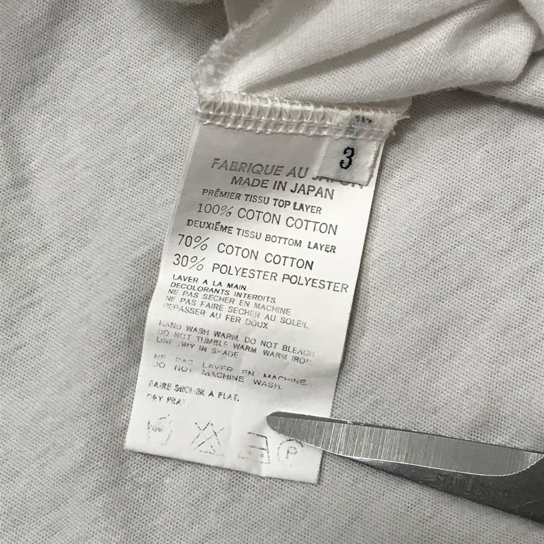 90s Y's for men ワイズ　ビンテージ長袖レイヤードTシャツ　日本製