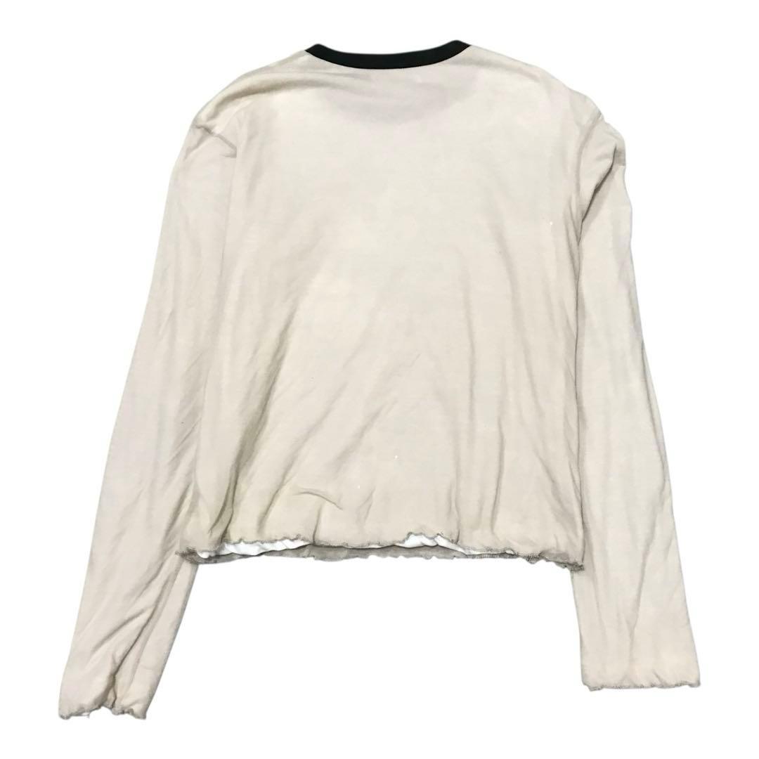 90s Y's for men ワイズ　ビンテージ長袖レイヤードTシャツ　日本製