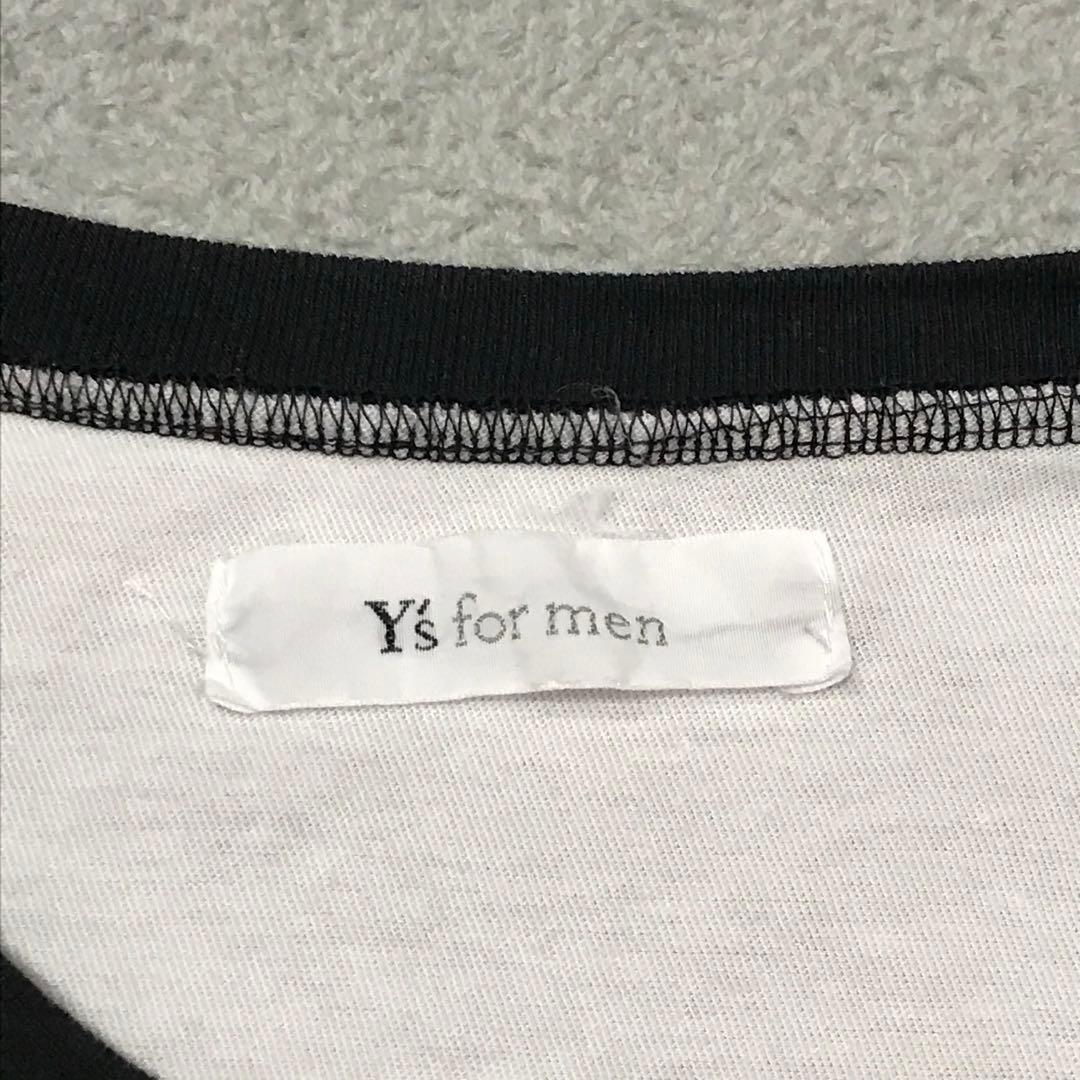 90s Y's for men ワイズ　ビンテージ長袖レイヤードTシャツ　日本製