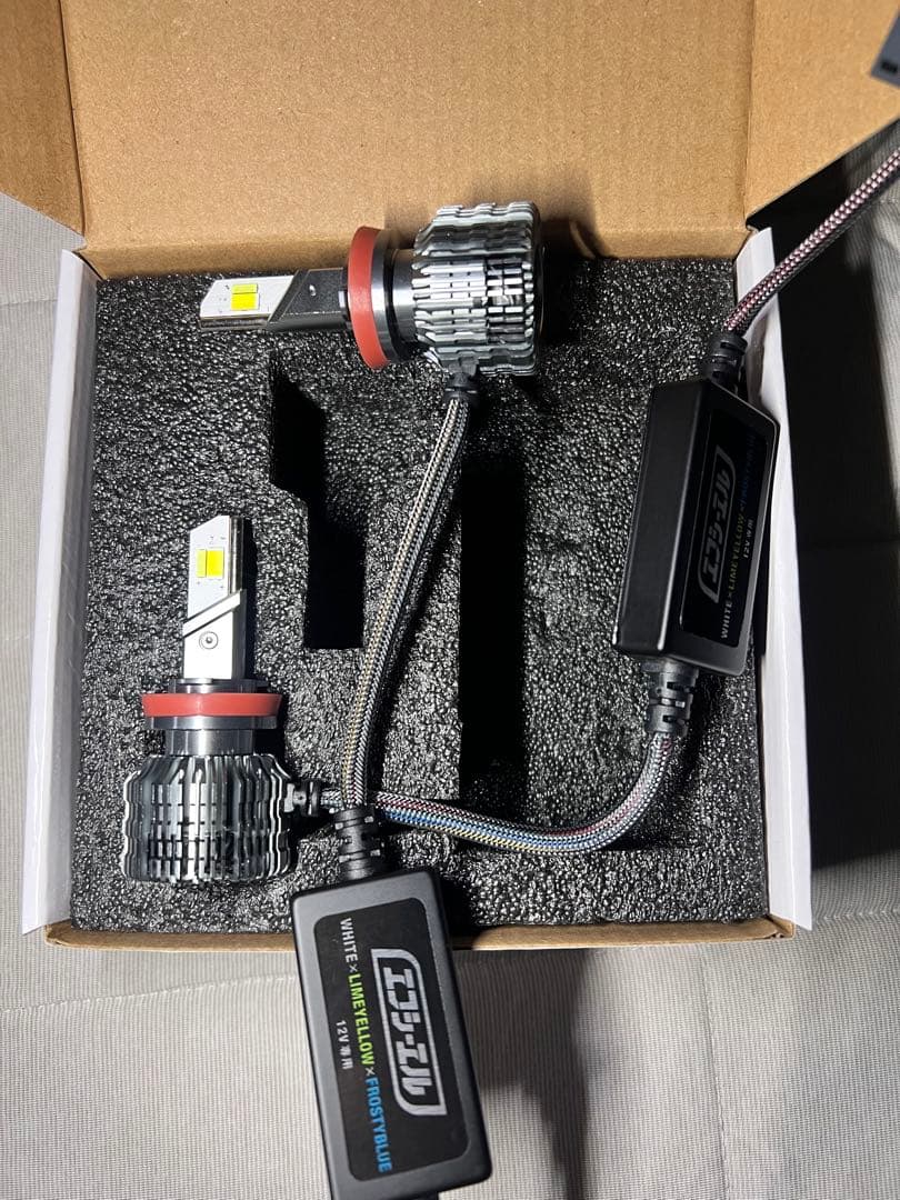 uwasanogenn 　fcl LEDフォグランプ 3色切り替え LED