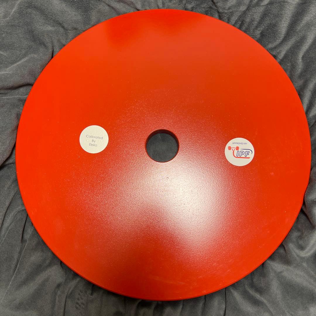 ①廃盤 ELEIKO パワーリフティングコンペティションプレート IPF公認品