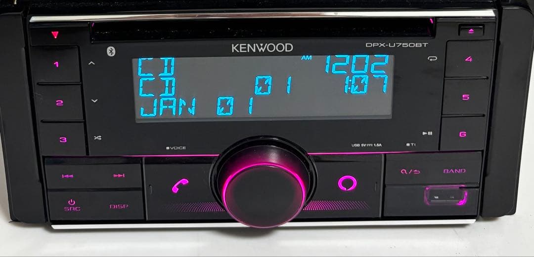 カーオーディオ KENWOOD DPX-U750BT