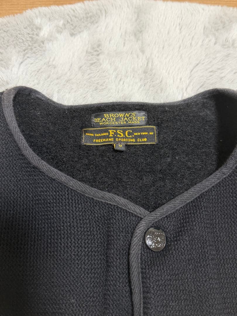 ブラウンズビーチ FSC アーバンリサーチ ノーカラージャケット ウール