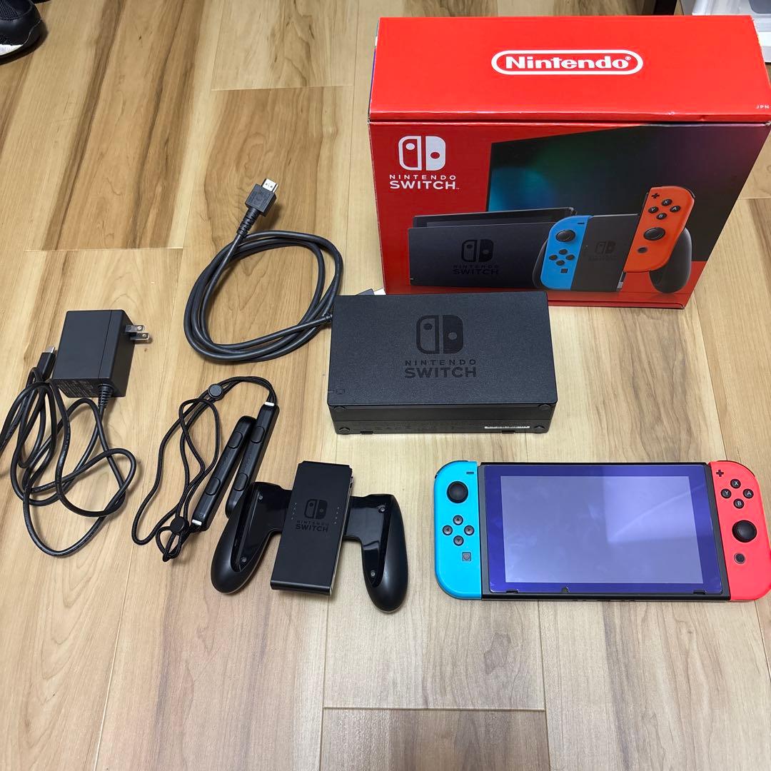 【美品】Nintendo Switch 本体 SDカード付