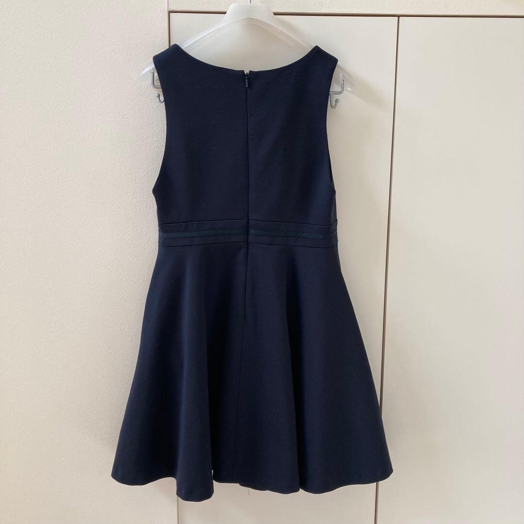 組曲150 フォーマル　ネイビージャケット　ノースリーブワンピース　ブラウス