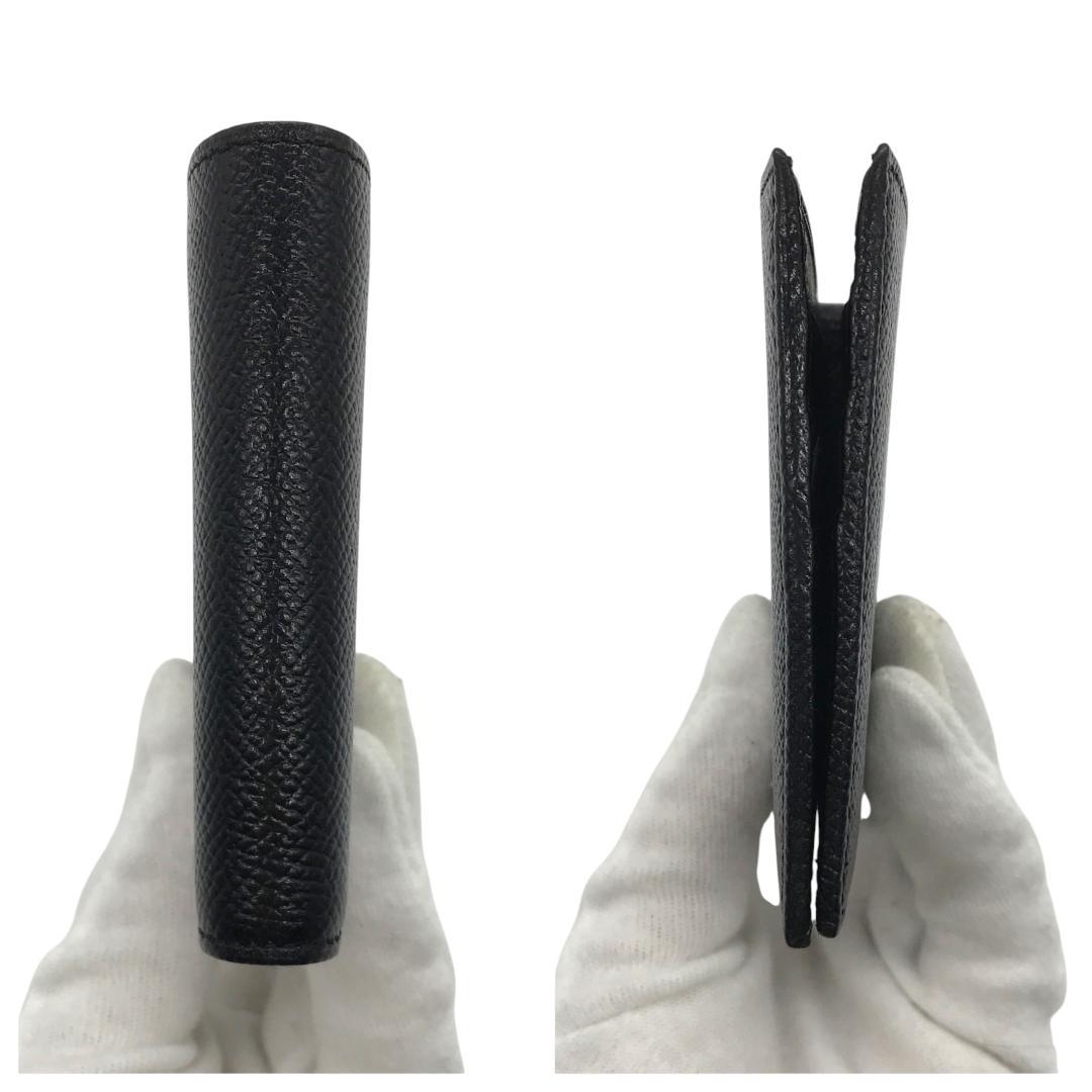 【新品未使用】BVLGARI ブルガリ 二つ折り 財布 レザー 札入れ