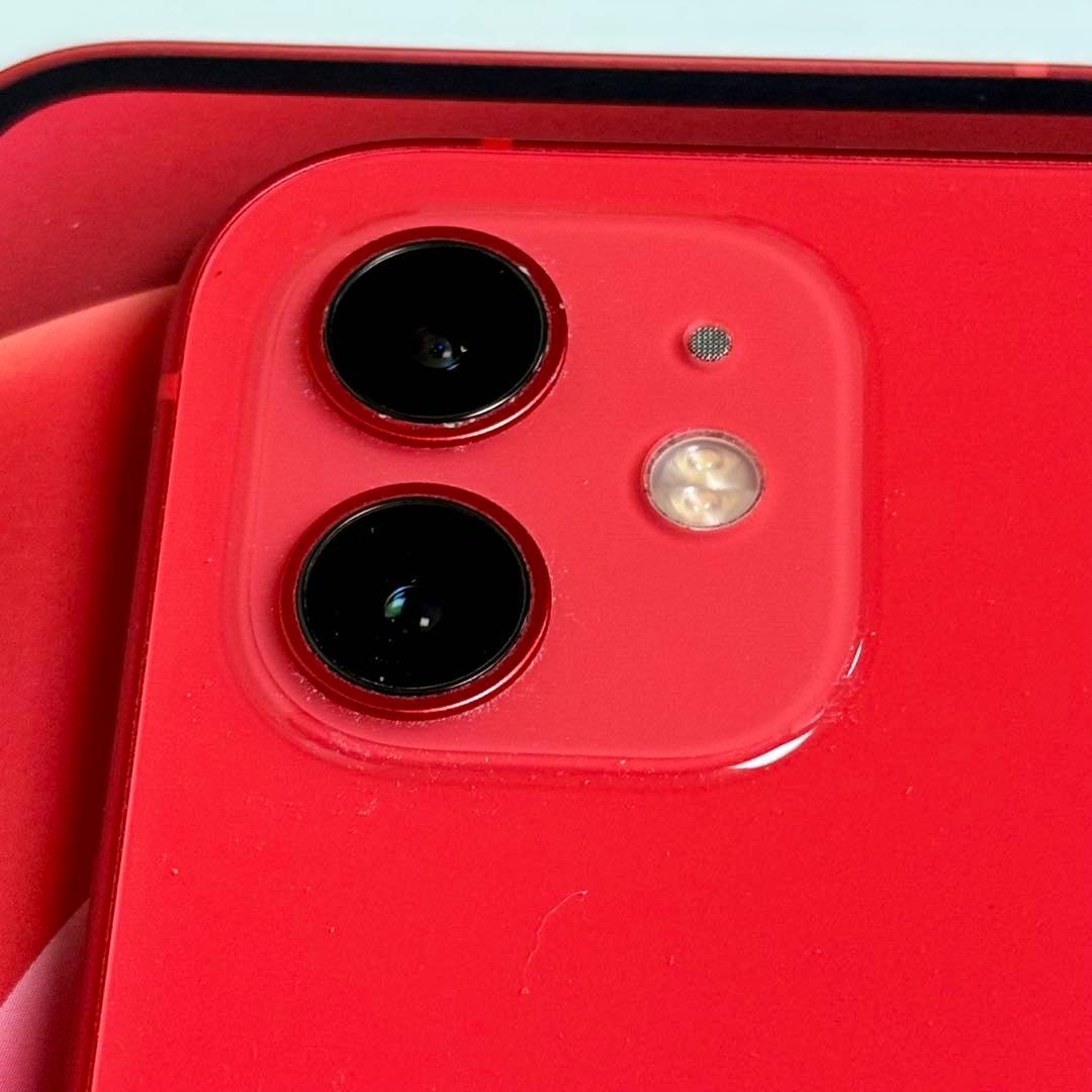 Apple iPhone 12 64GB レッド SIMフリー 付属品完品
