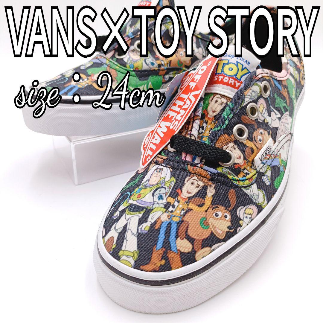 【激レア・未使用】バンズ×トイストーリー コラボスニーカー 24cm 黒