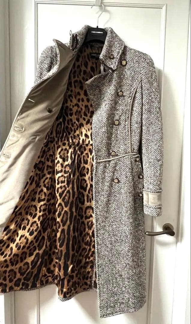 ★美品★DOLCE&GABBANAナポレオンコート　38ドルチェアンドガッバーナ