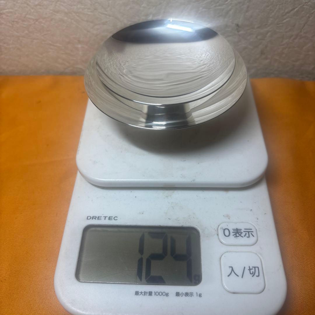 純銀 盃 2点セット 共箱 約124g
