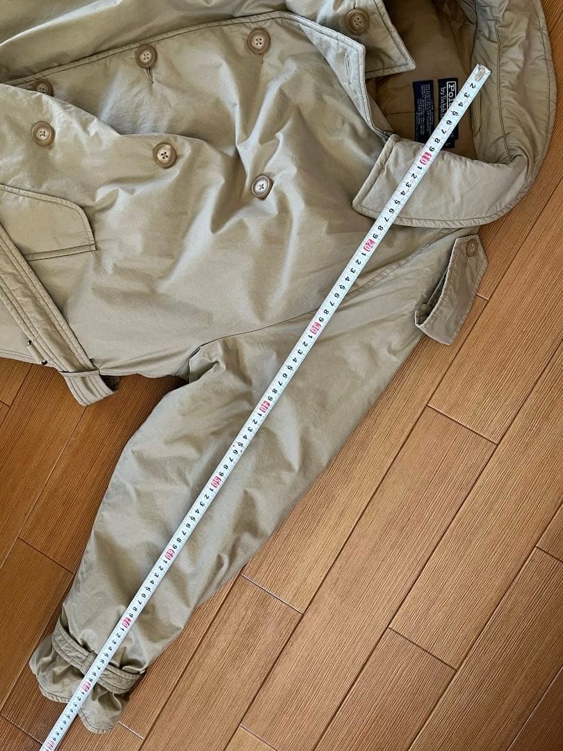 ラルフローレン ダウントレンチコート 90sヴィンテージ