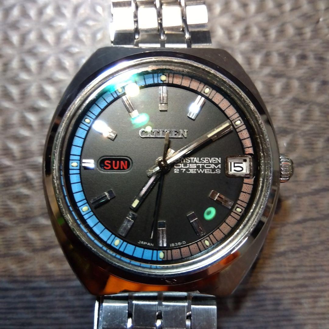 訳あり CITIZEN CRYSTAL SEVEN