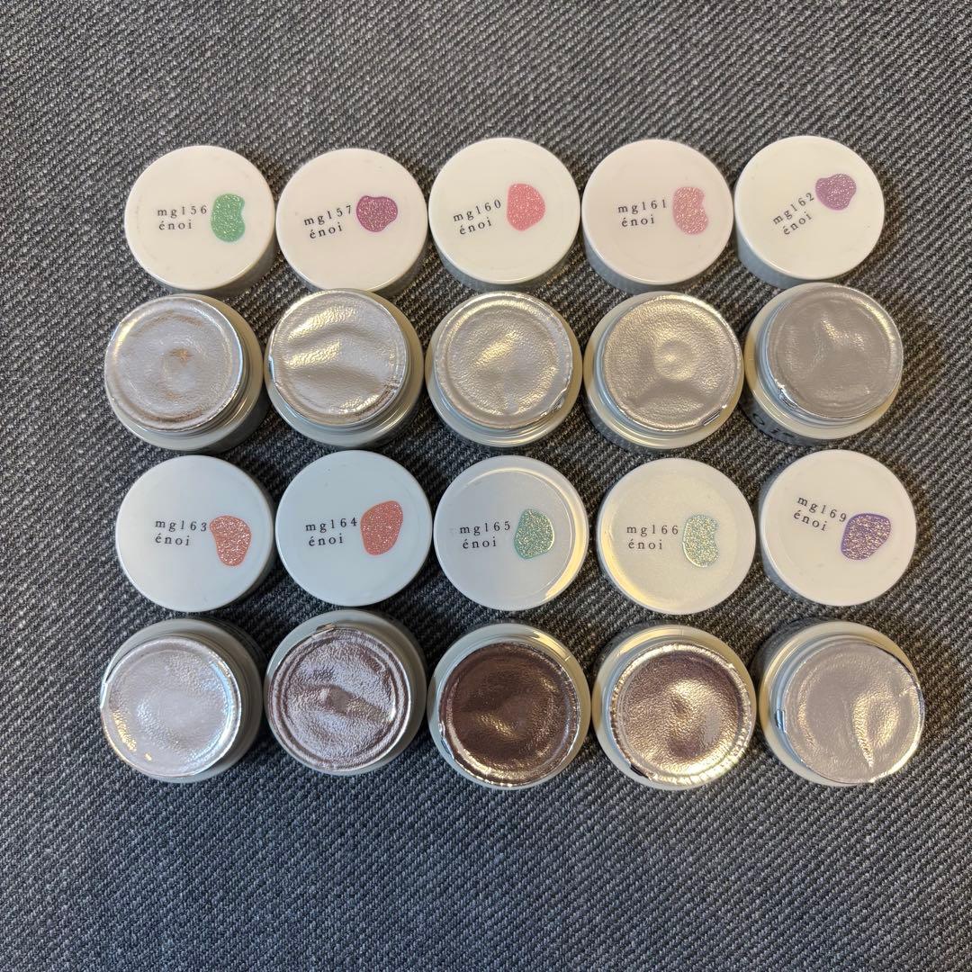 enoi ガラスマグ 20色セット