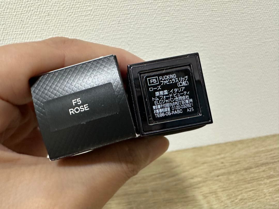 トムフォードビューティ FUCKING ファビュラス リップ F5 ローズ✨