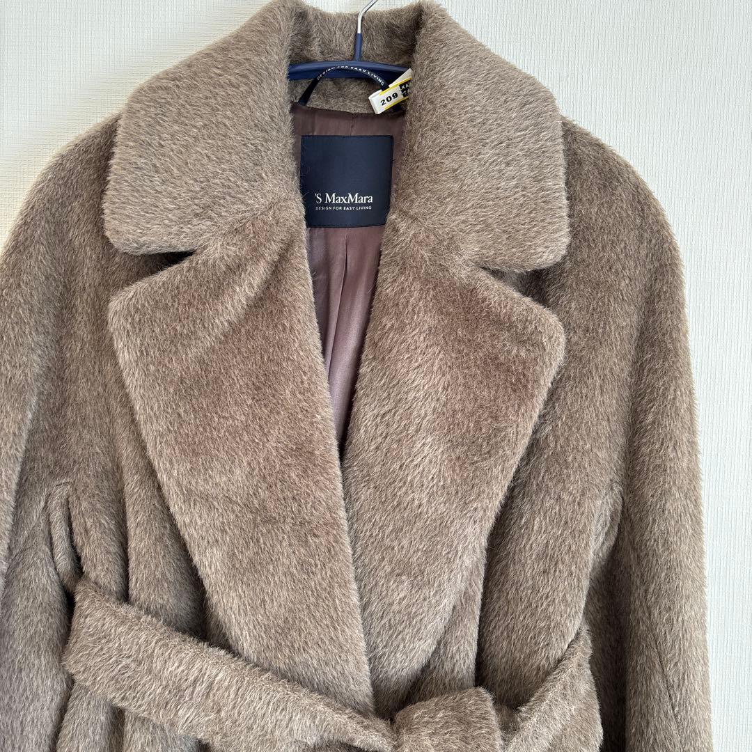 ⭐️S'MaxMaraマックスマーラシャギーコート38