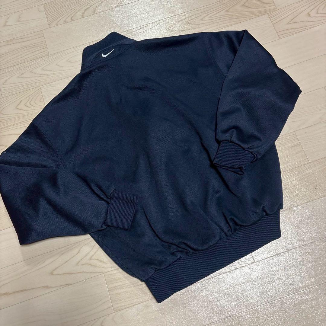 Nike ナイキ　90s ネイビー フルジップジャージ 上下セットアップ