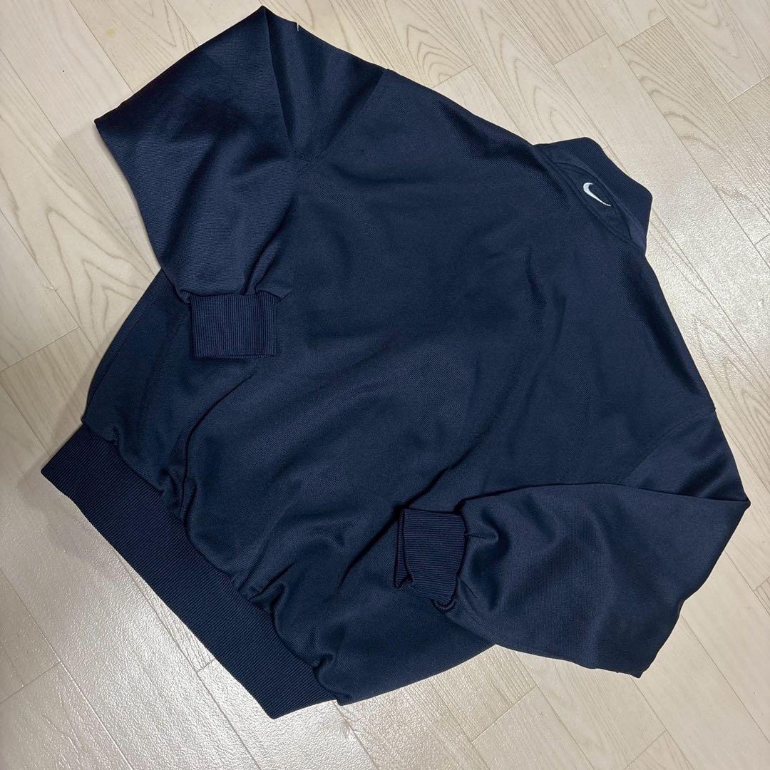 Nike ナイキ　90s ネイビー フルジップジャージ 上下セットアップ