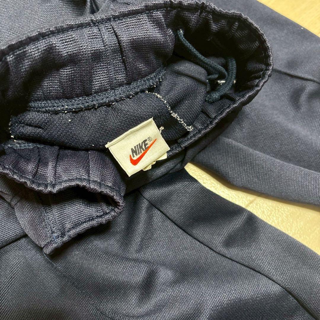 Nike ナイキ　90s ネイビー フルジップジャージ 上下セットアップ