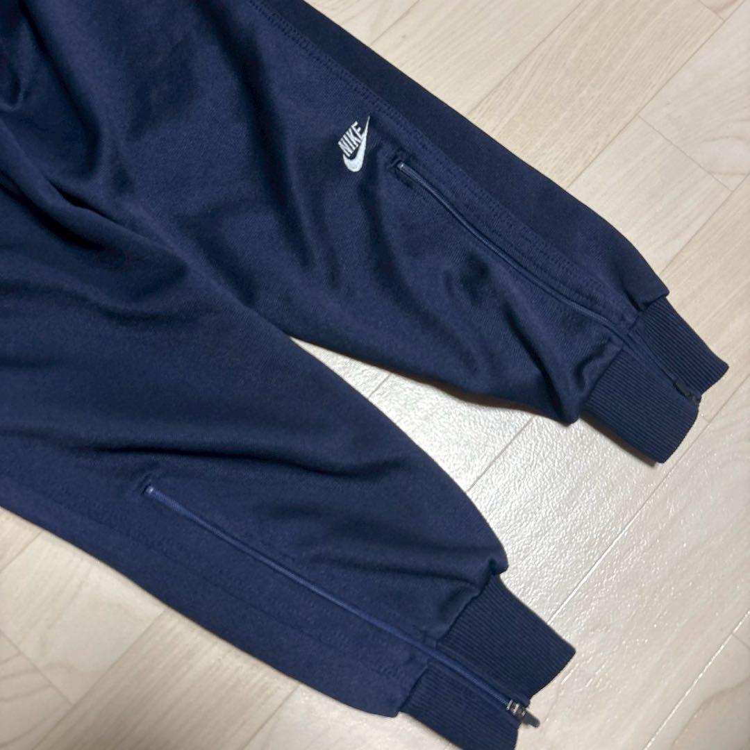 Nike ナイキ　90s ネイビー フルジップジャージ 上下セットアップ