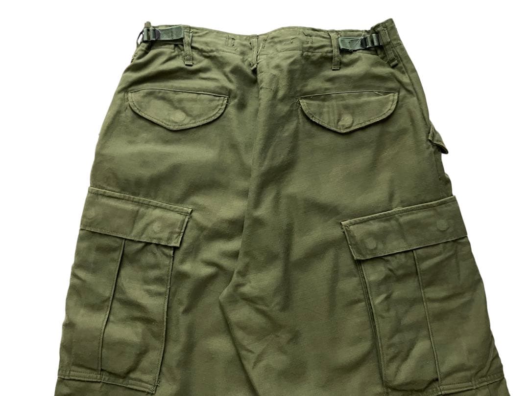 70s 米軍 U.S.ARMY M-65 フィールドカーゴパンツ S-R