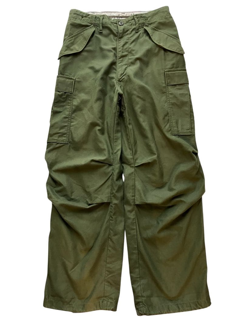 70s 米軍 U.S.ARMY M-65 フィールドカーゴパンツ S-R