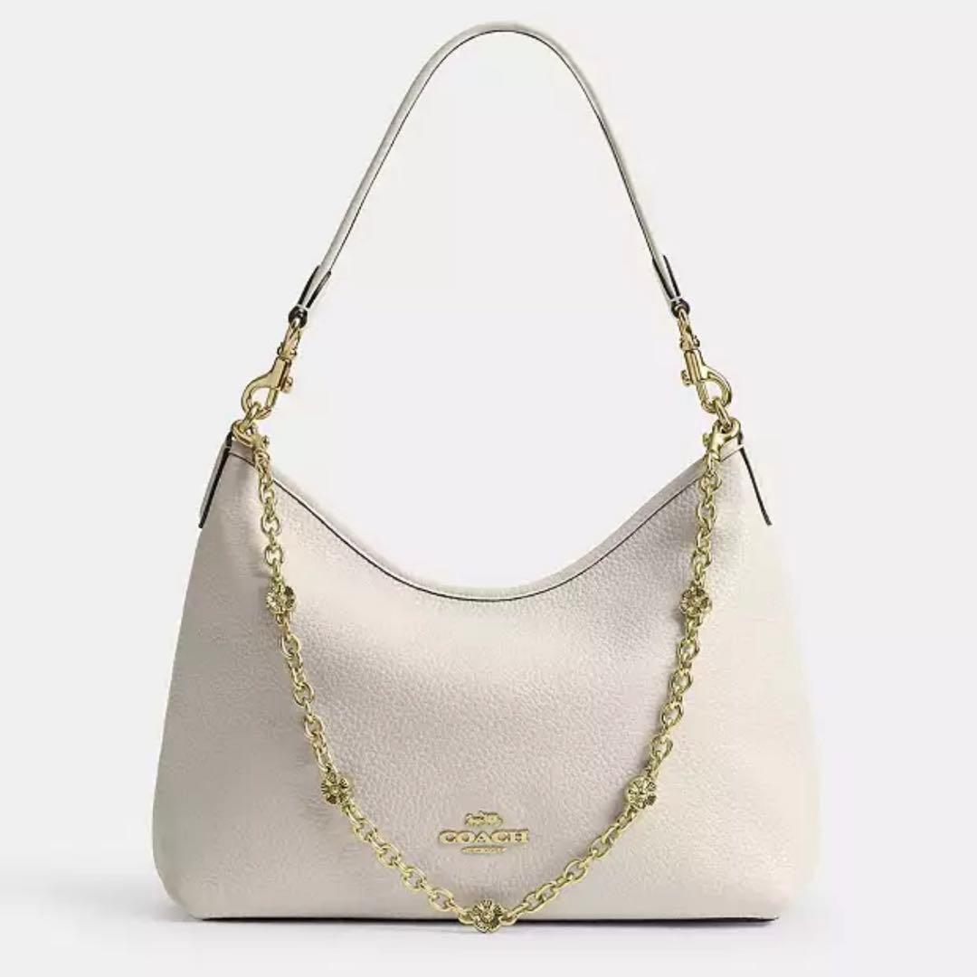 coach フローラル チェーン ショルダー ストラップ