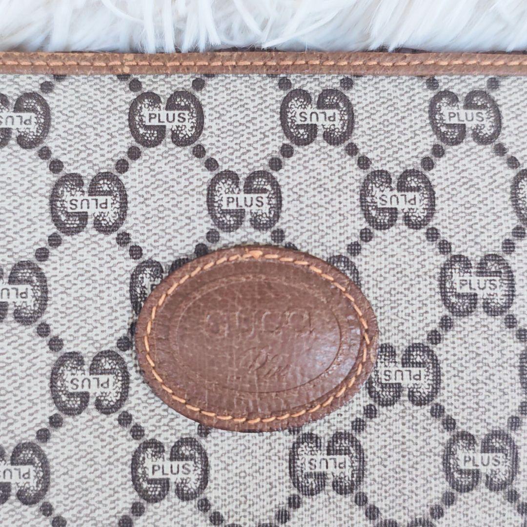 GUCCI Plus グッチ セカンドバッグ クラッチ GG柄 ヴィンテージ