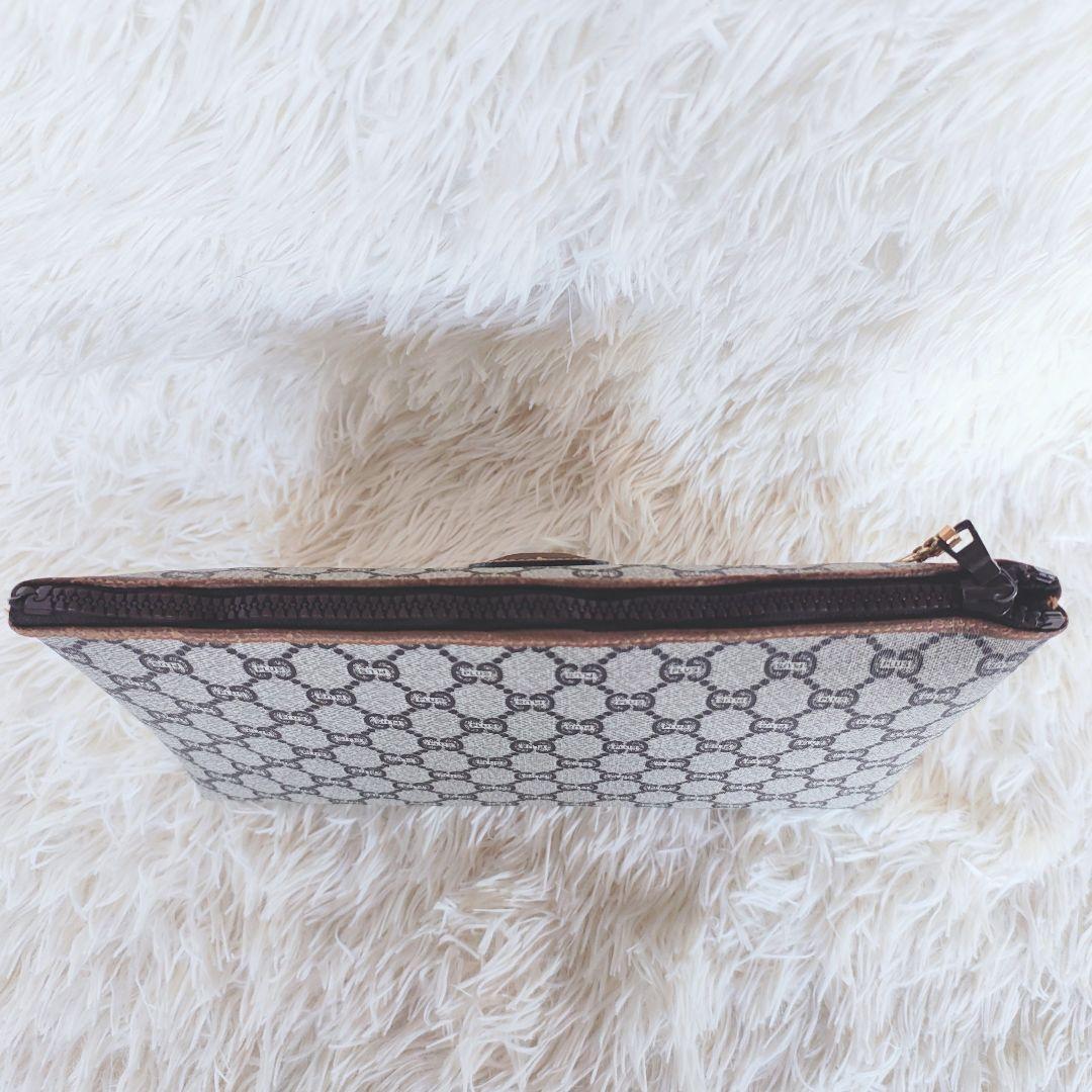 GUCCI Plus グッチ セカンドバッグ クラッチ GG柄 ヴィンテージ