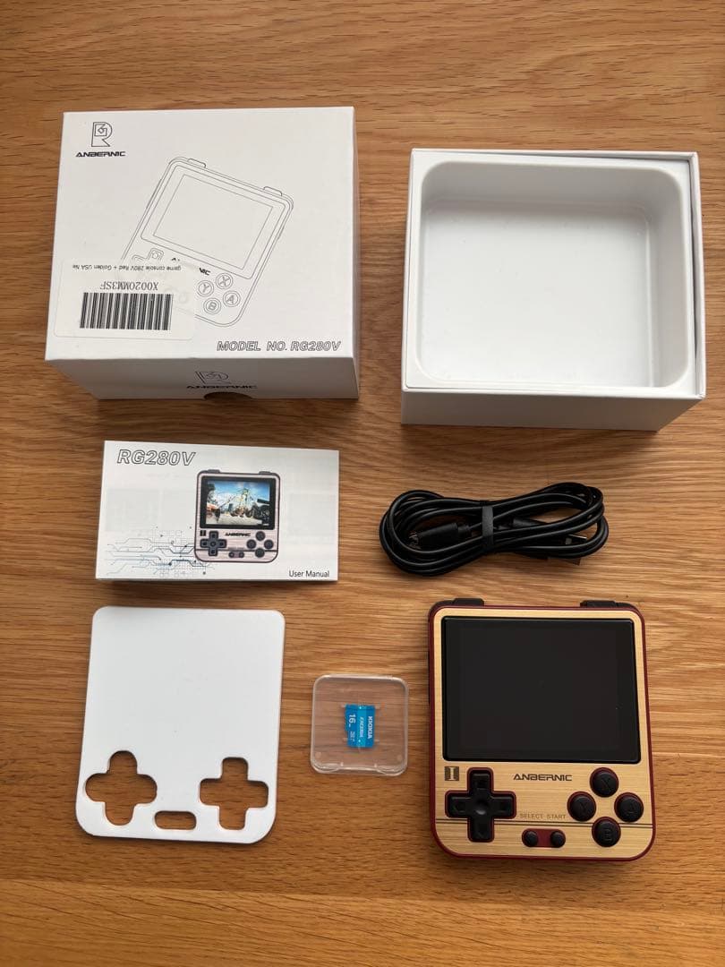 ambernic RG280V　ゴールド