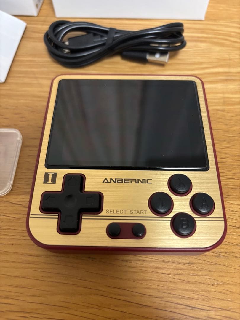 ambernic RG280V　ゴールド