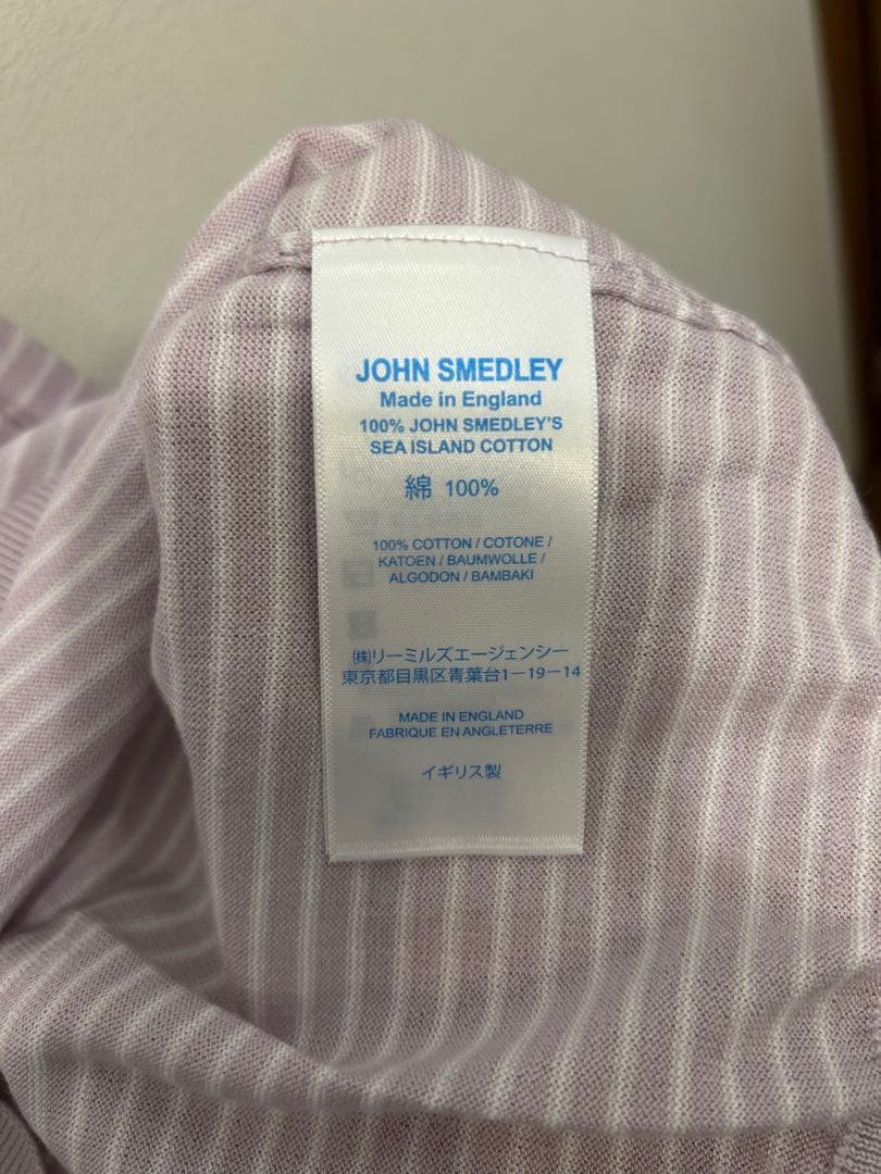 【新品】JOHN SMEDLEY メンズ ポロシャツ Mサイズ
