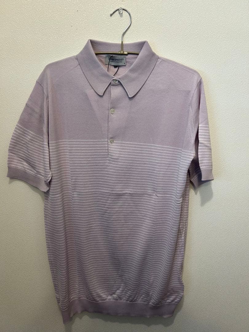 【新品】JOHN SMEDLEY メンズ ポロシャツ Mサイズ