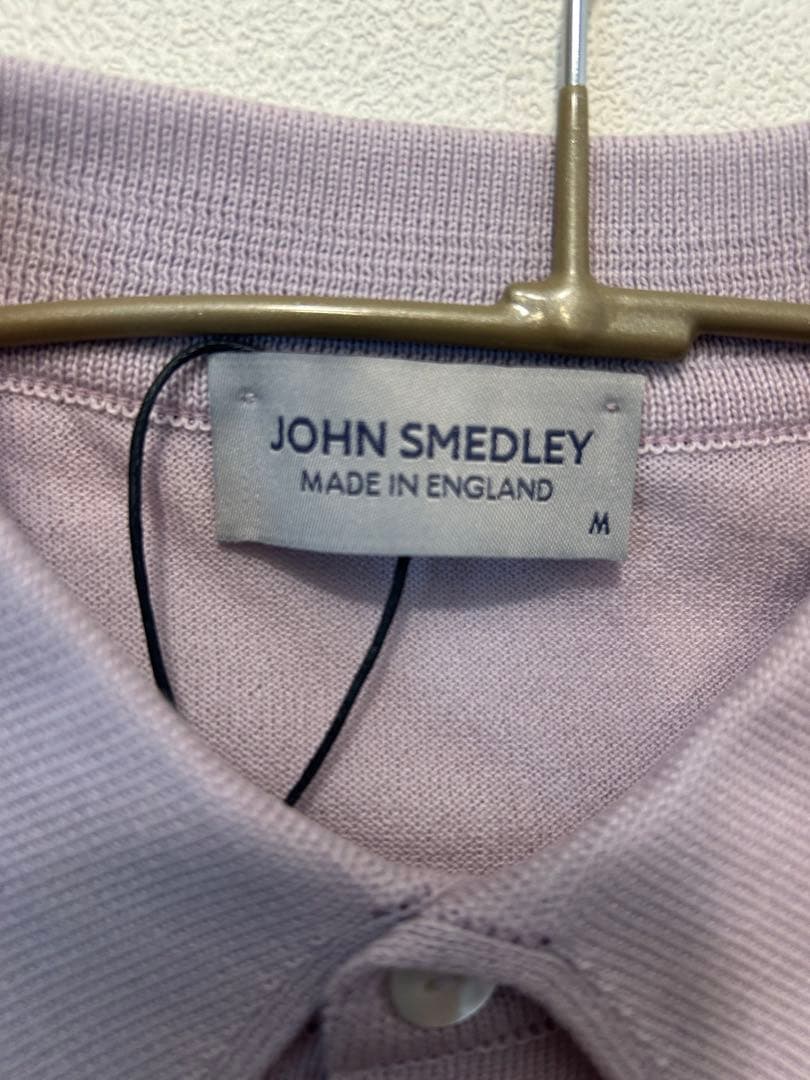 【新品】JOHN SMEDLEY メンズ ポロシャツ Mサイズ