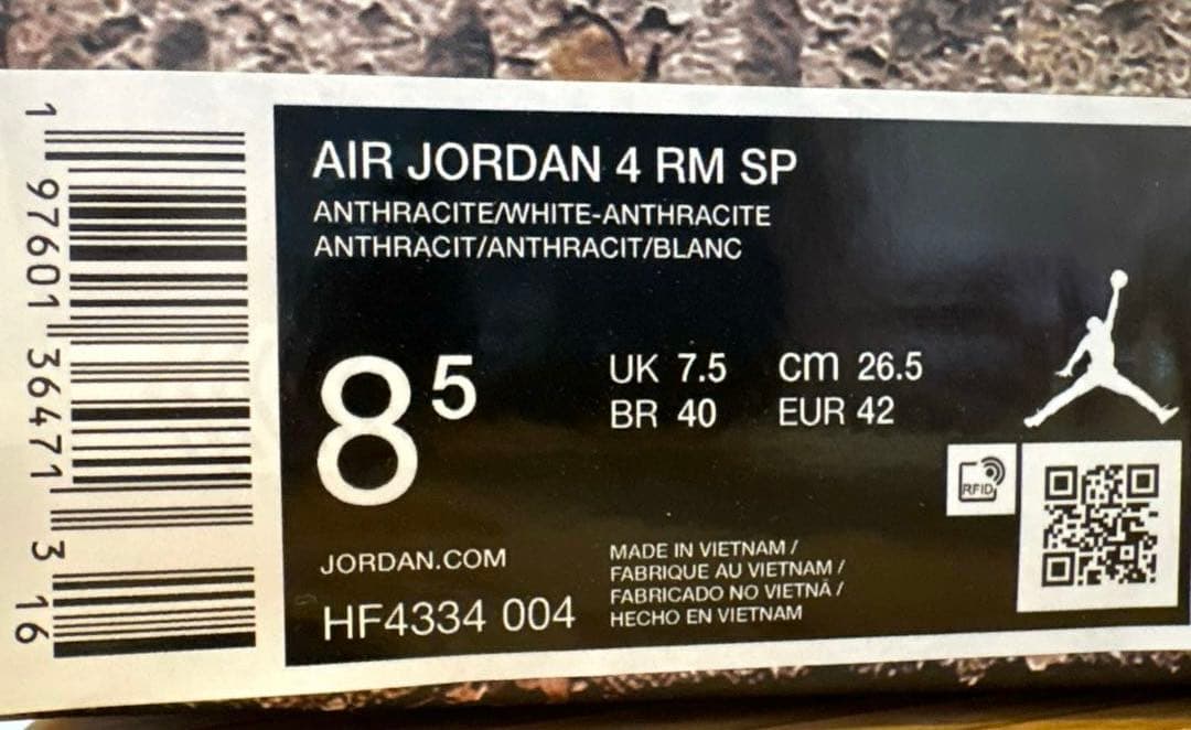 フリーハンド Sylvester × Nike Air Jordan 4