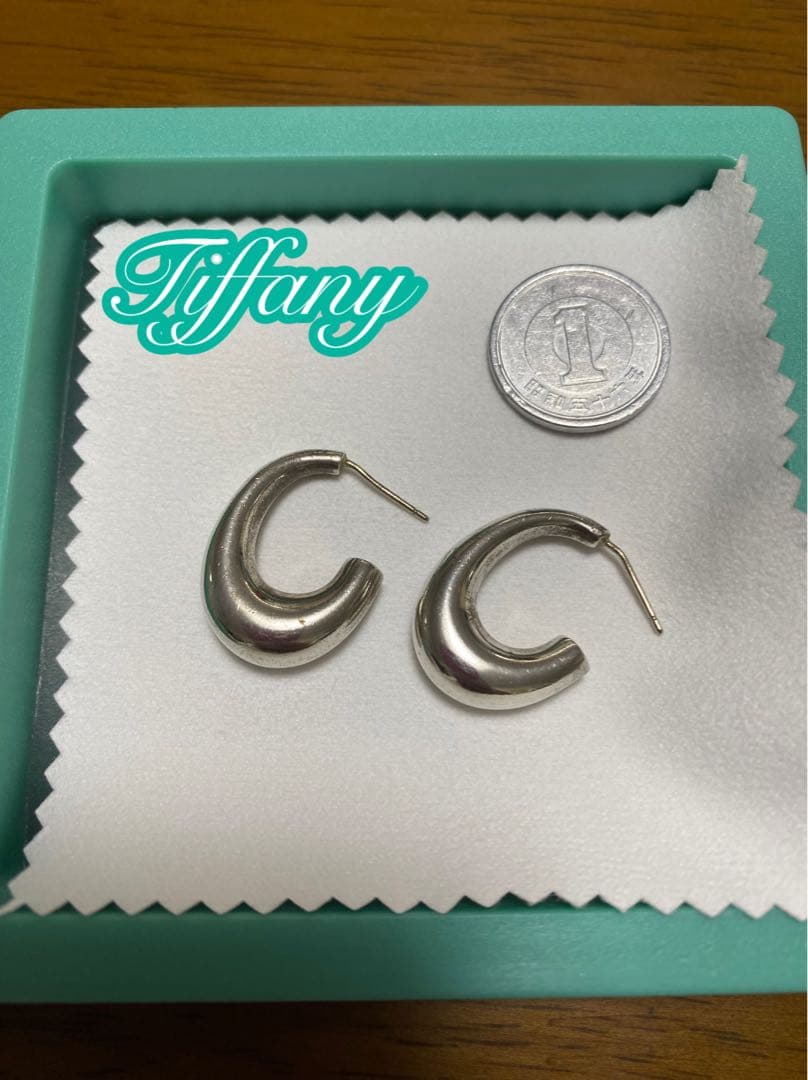 じ*ん様 Tiffany シルバー925 フープピアス バックピンなし