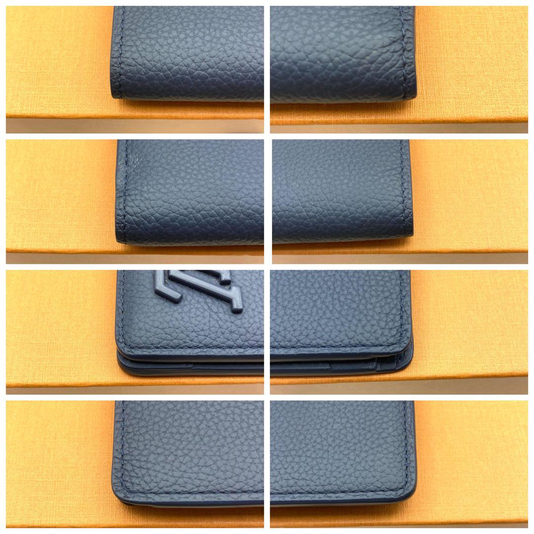 【美品・IC】ルイヴィトン アエログラム ミュルティプルネイビー 現行モデル