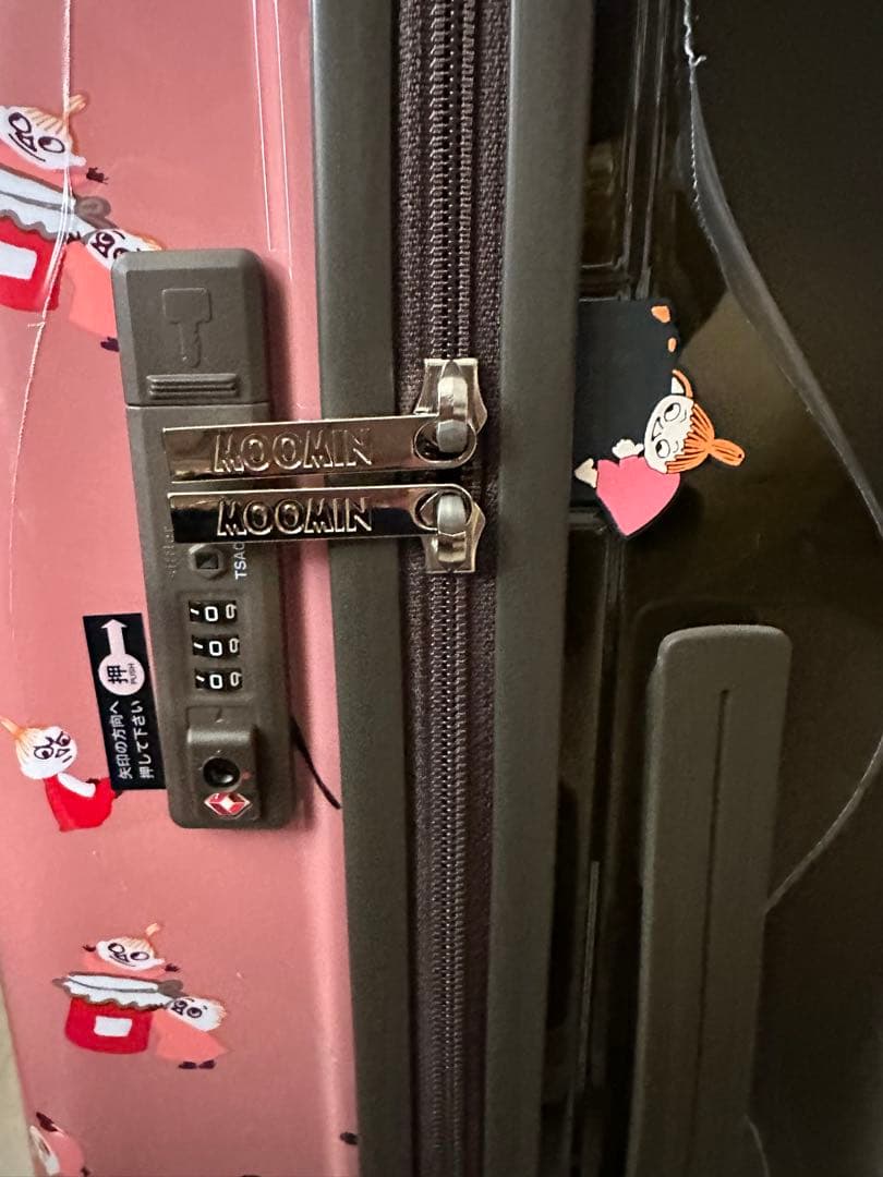 ひ*び様 新品未使用　 リトルミィのピンクのキャリーケース　 ５５Ｌ