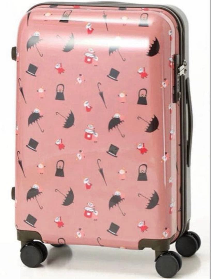 ひ*び様 新品未使用　 リトルミィのピンクのキャリーケース　 ５５Ｌ