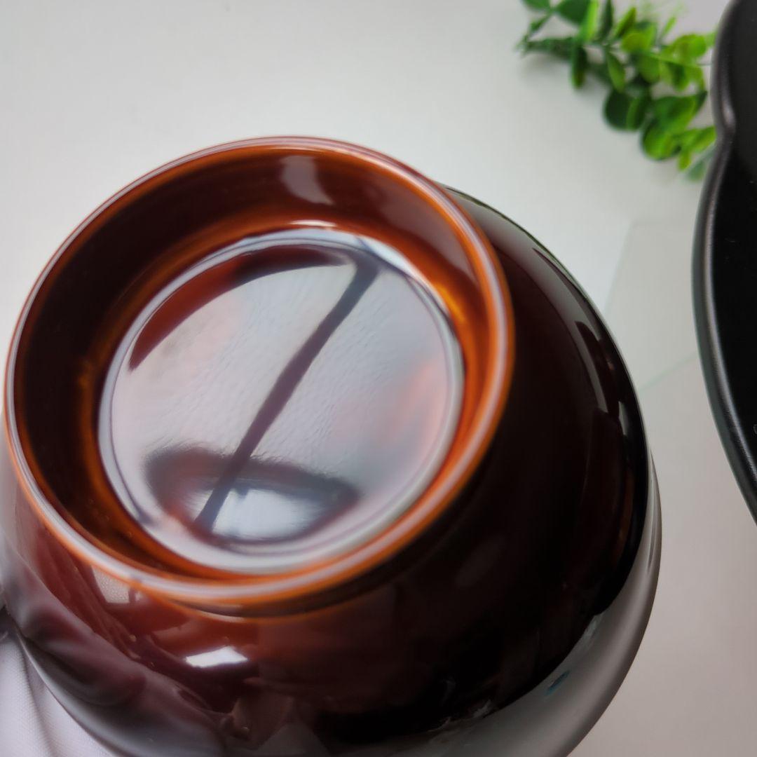 春慶塗　高級漆器　お椀　汁椀　５客　飛騨春慶