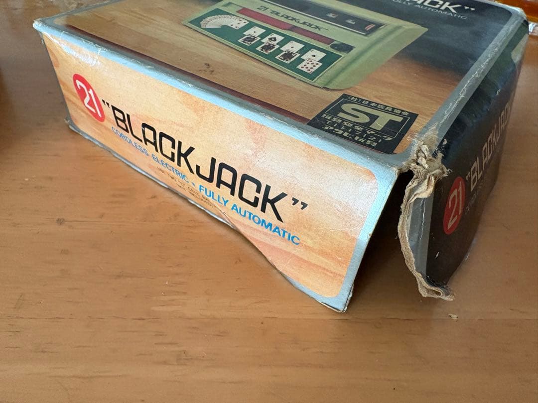21 'BLACKJACK' コルダレス電動ゲーム