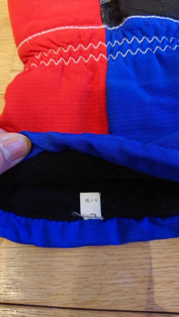 激レア ellesse スキーフランス代表 ココリコ スキーグローブ L レア
