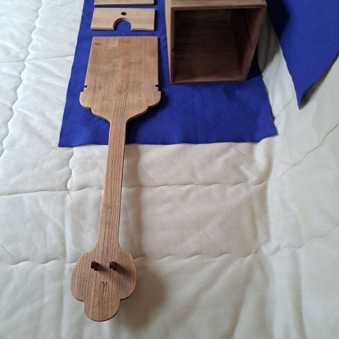 和楽器　三味線　二丁掛台