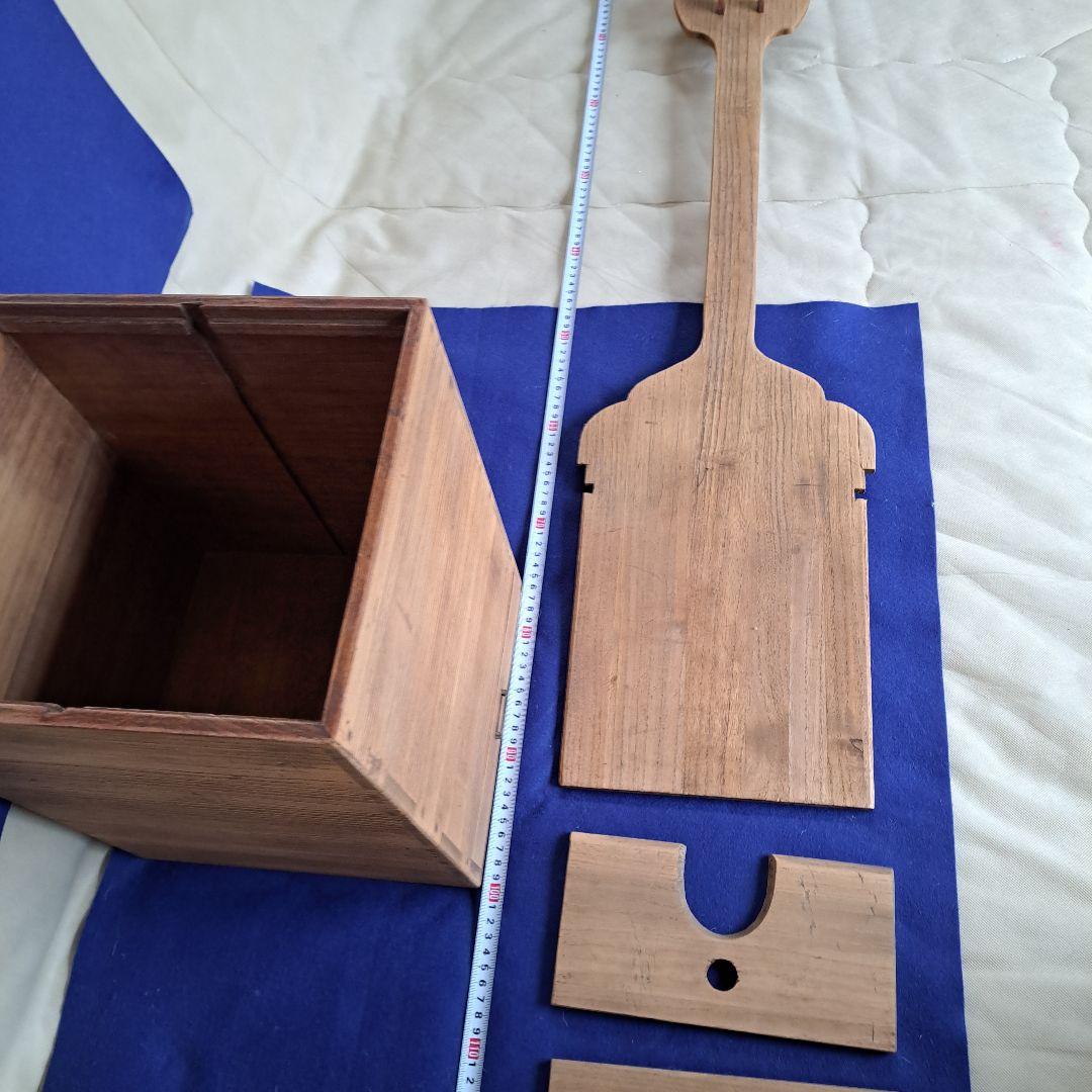 和楽器　三味線　二丁掛台