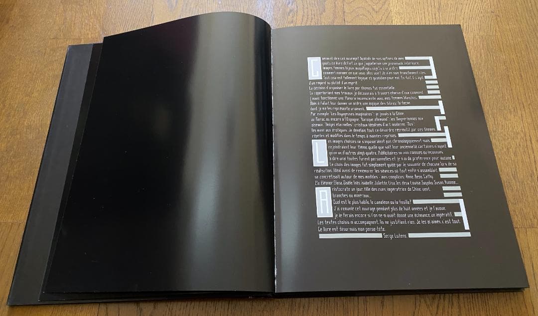 K*k様 セルジュ・ルタンス　大型写真集　Serge lutens 美品