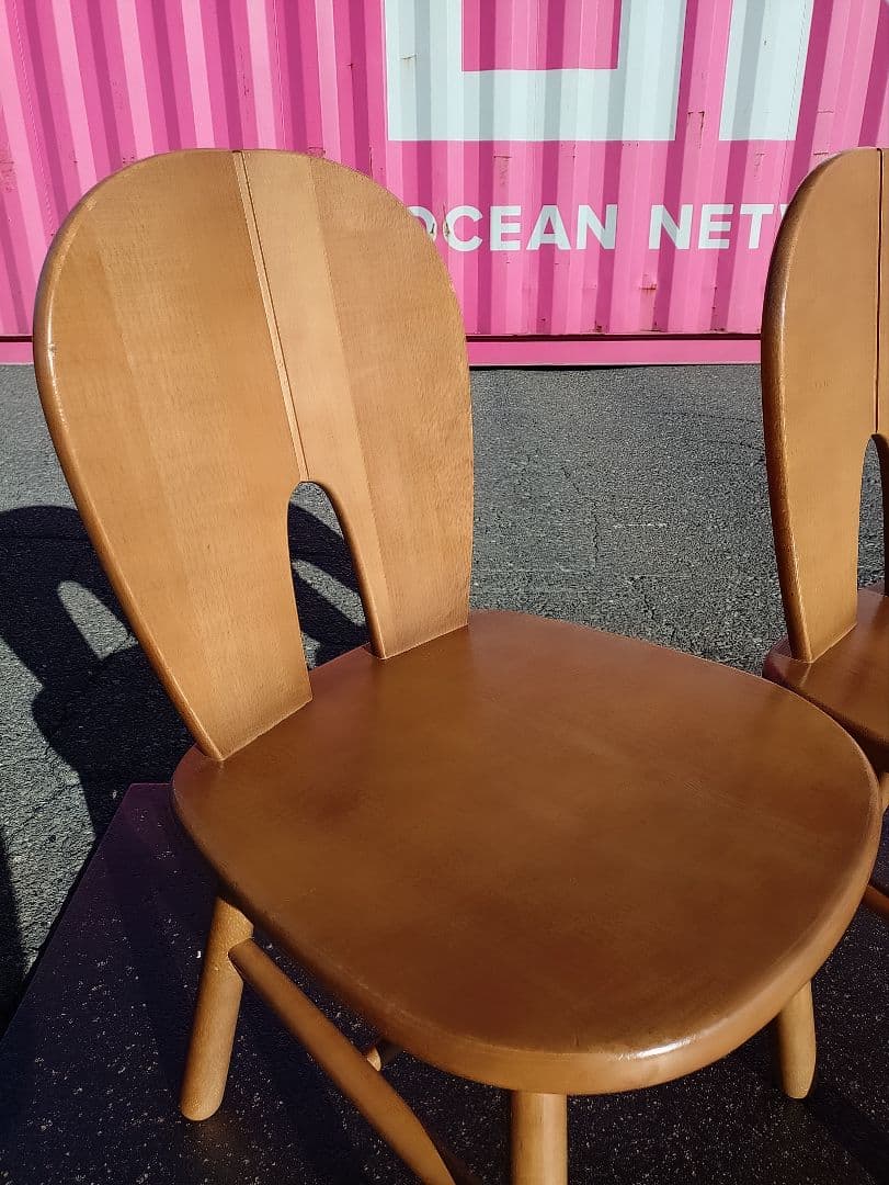 カリモク　ダイニングチェア　2脚セット