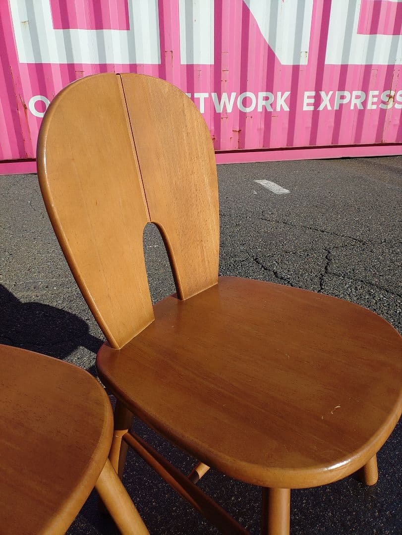 カリモク　ダイニングチェア　2脚セット