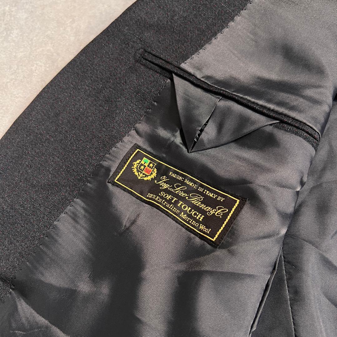 【美品】ロロピアーナ ミツミネ セットアップスーツ グレー AB5