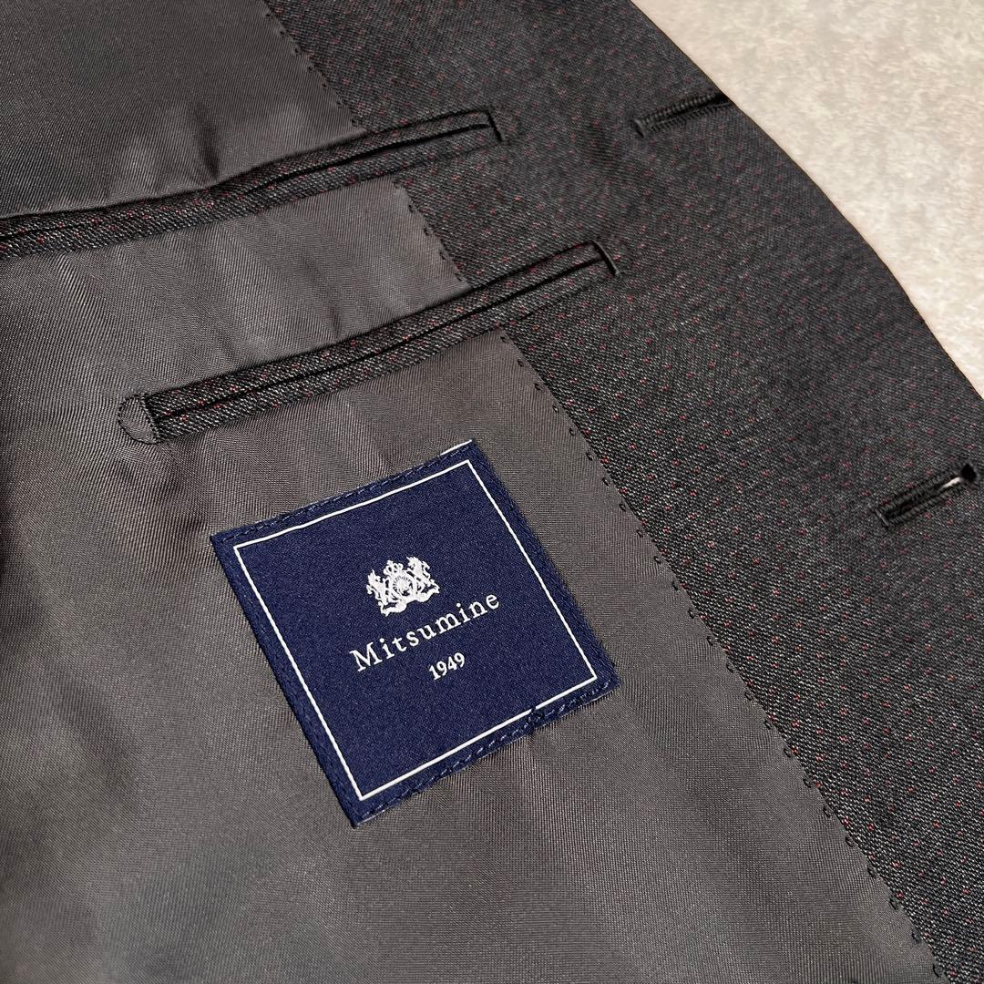 【美品】ロロピアーナ ミツミネ セットアップスーツ グレー AB5