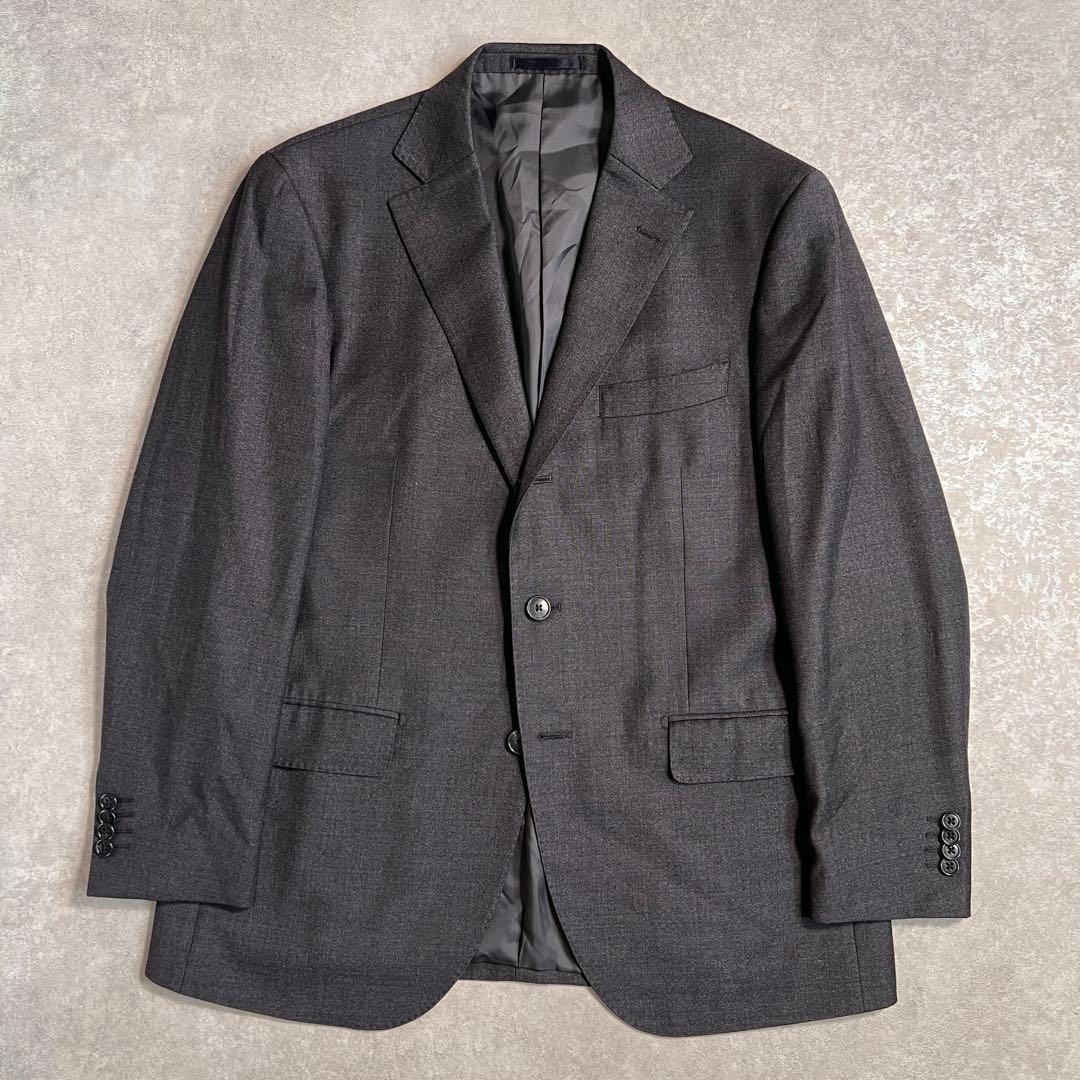 【美品】ロロピアーナ ミツミネ セットアップスーツ グレー AB5