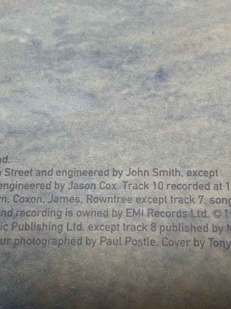 1997年　blur 5thアルバム「blur」 レコード